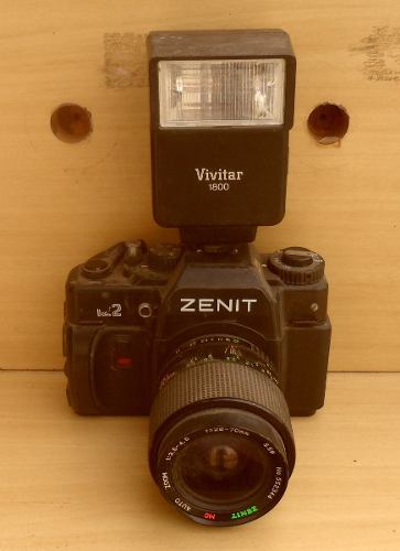 Câmera Fotográfica Zenit Antiga