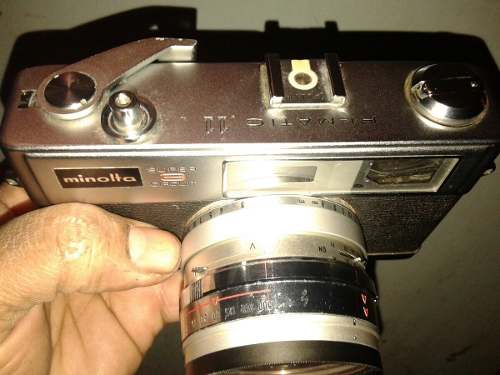 Câmera Minolta Antiga