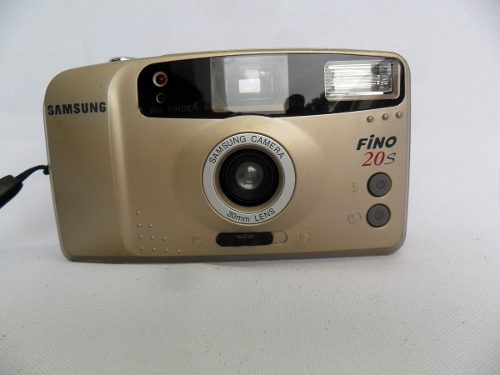 Câmera Máquina Fotográfica Antiga Samsung Fino 20 S