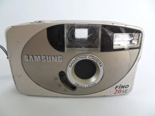 Câmera Máquina Fotográfica Antiga Samsung Fino 20 Se