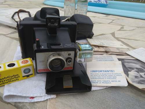 Maquina Fotografica Antiga Polaroid Colorpack 80 Land