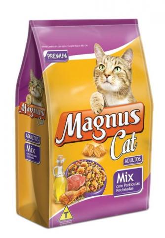 Ração Adimax Pet Magnus Cat Mix com Nuggets para Gatos 10,1 kg