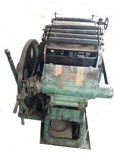 Impressora Antiga Manual Para Gráfica Formato 6