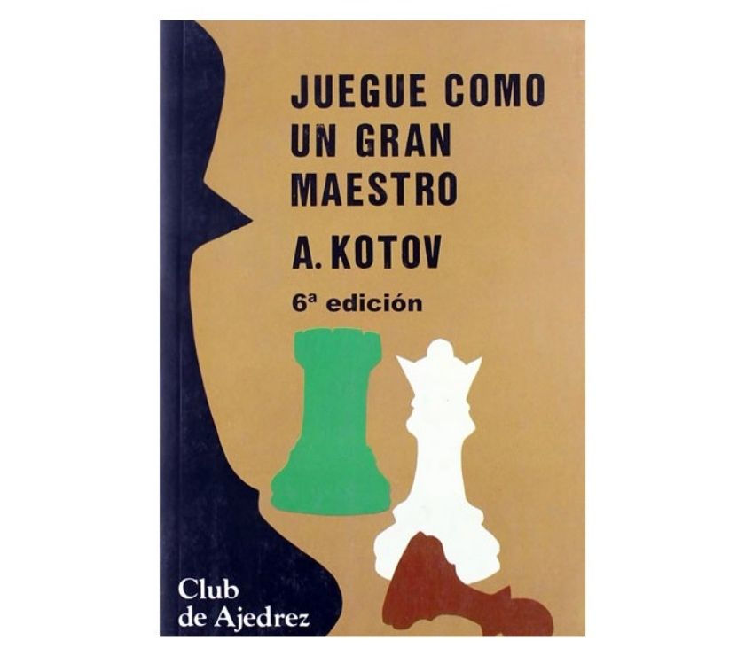 4 Livros de Xadrez em Espanhol - Club de Ajedrez - Kotov
