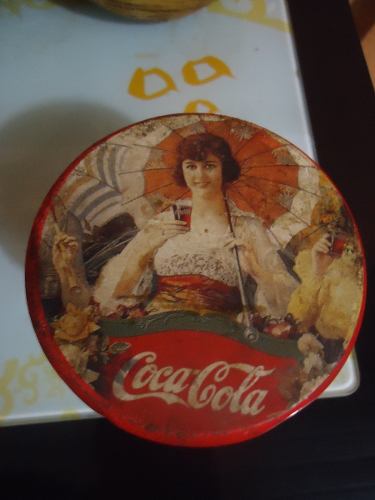 Coca Cola 2 Latas Antigas Litografadas