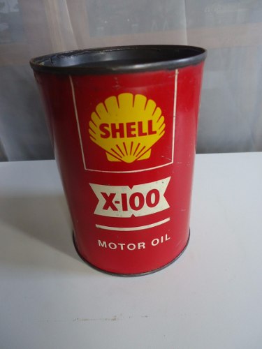 Lata Antiga Shell X-100