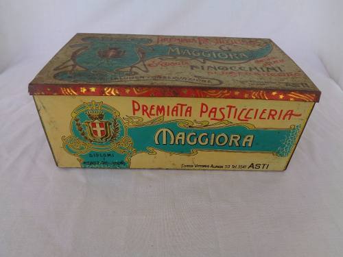 Lata Biscoito Maggiora Antiga