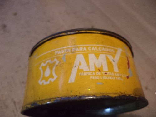 Lata De Graxa - Pasta Para Calçados De Couro Amy
