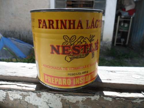 Rarissima Lata De Farinha Lactea Nestlé