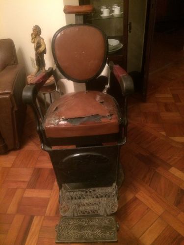 Cadeira De Barbeiro Antiga Campanile