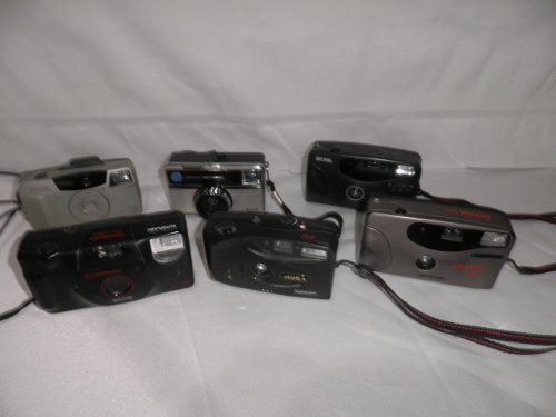 Kit Com Seis Câmeras Antiga Analógica