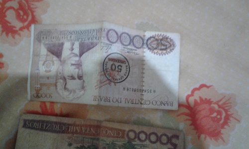 Notas Antigas Todas Verdadeiras.