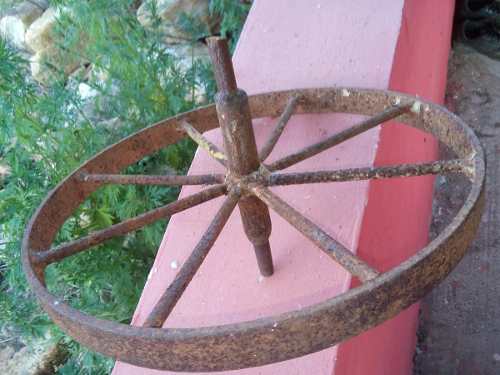 Roda De Carrinho Antiga