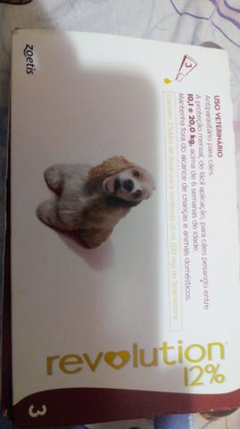 Revollution para caes 10 a 20 kg