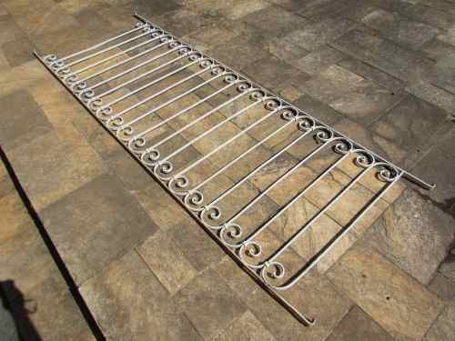 Grade De Ferro Antiga 2,20m X 0,88m
