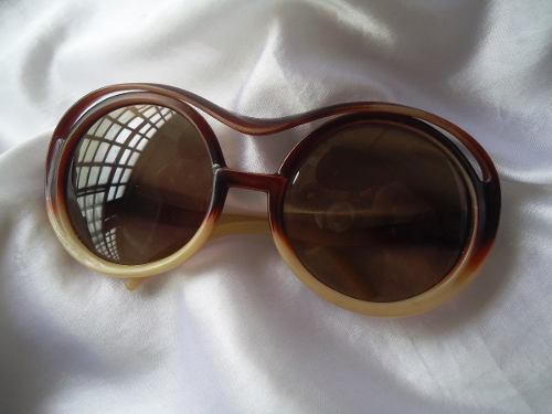 Raro Óculos Sol Vintage Fem.princesse