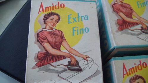 Antiga Caixa Matarazzo Com Amido De Arroz Para Roupas