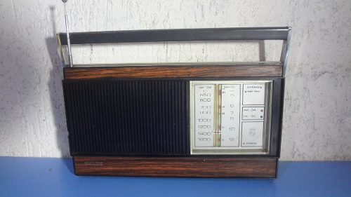 Radio Antigo Philips Companheiro - Funcionando