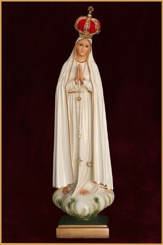 Imagem De Nossa Senhora De Fatima 75cm