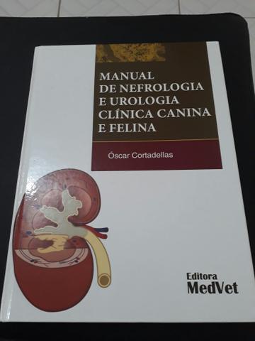Livro Manual de nefrologia e urologia clínica canina e felina