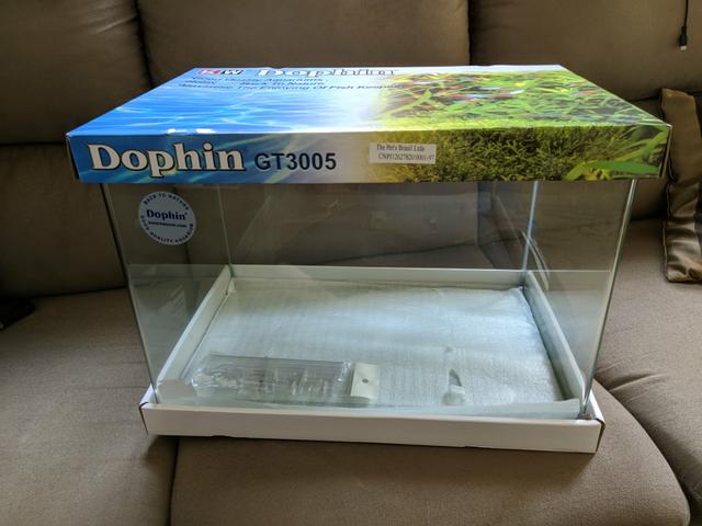 Aquário Dophin Importado 40litros 45x30x32