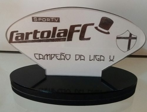 Cartola - Troféu Personalizado De Sua Liga