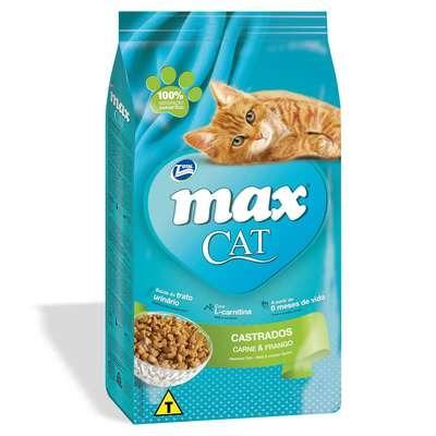 Ração Total Max Cat para Gatos Castrados 20 kg