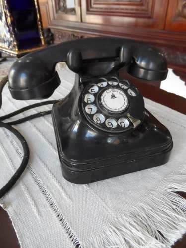 Telefone Antigo Standard Elétric - Funcionando