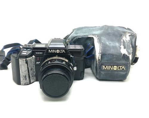 Antiga Camera Fotográfica Minolta  Lente mm