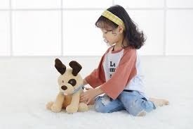 Brinquedo Cachorro Peek A Boo Animado Mexe As Orelhas