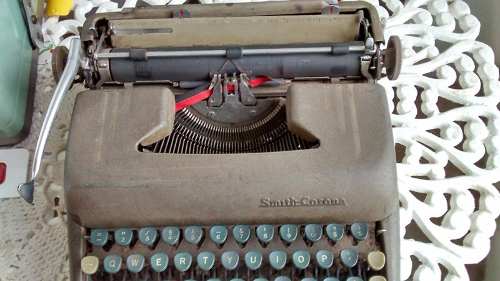 Maquina De Escrever Smith Corona Anos 50 Funcionando