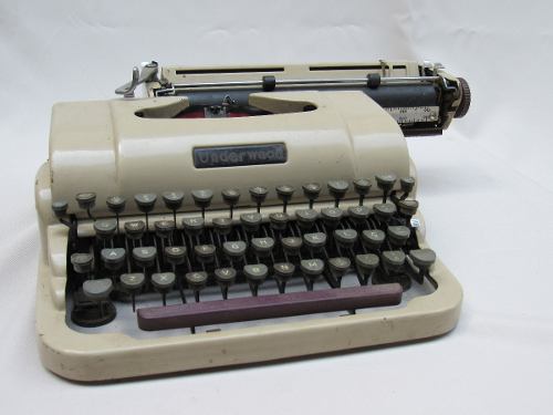 Maquina De Escrever Underwood
