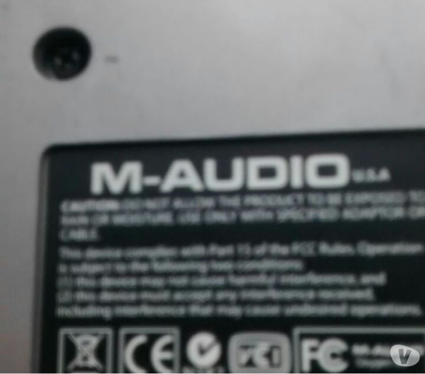 Teclado m-áudio controlador 49