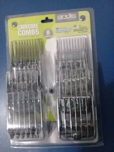 Adaptadores De Plástico Com Ímã Andis Para Tosa 8 Peças