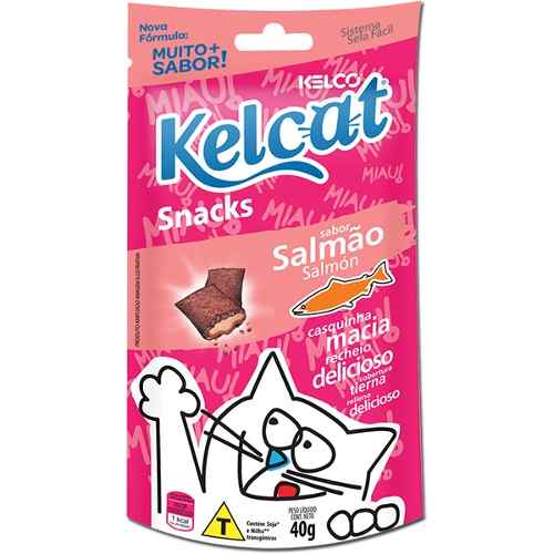 Petisco Snack Para Gato Salmão - 40gr
