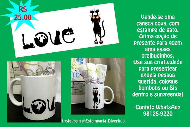 Caneca para quem ama os bichanos