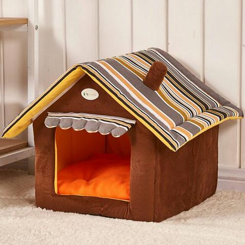 Casinha confortável para cães pequeno porte ou gatos