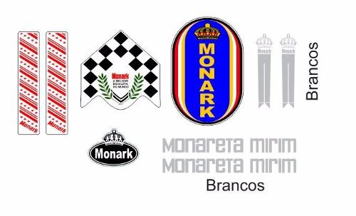 Adesivos Monark Monareta Mirim  - Junior_sbs