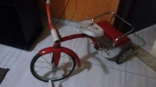 Triciclo Infantil Antigo Bandeirante Brasileirinho Original Novo