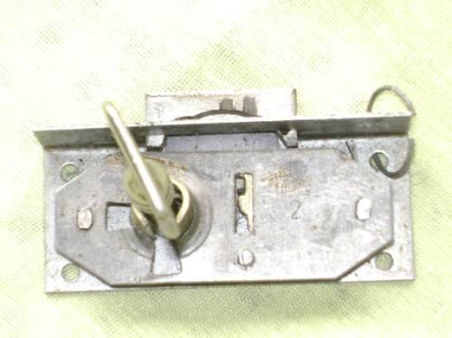 Antiga Fechadura Haga De Entalhar Para Movel Armario
