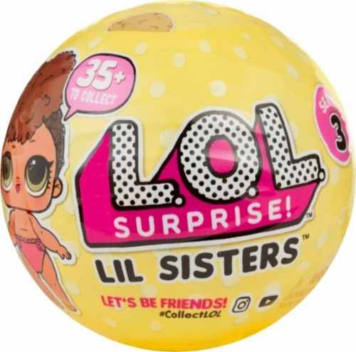 Boneca Surpresa Lol Lil Sisters Series 3 (bebê) Original!