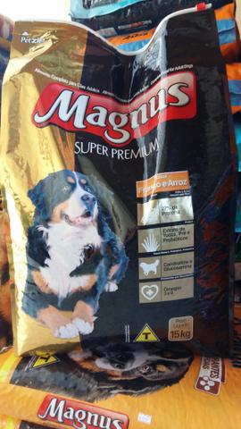 Ração Magnus Super Premium 15 kg mais brinde