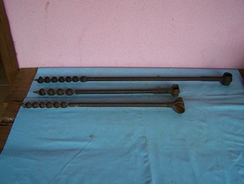 Ferramenta Antiga - Trados Manuais Para Madeira