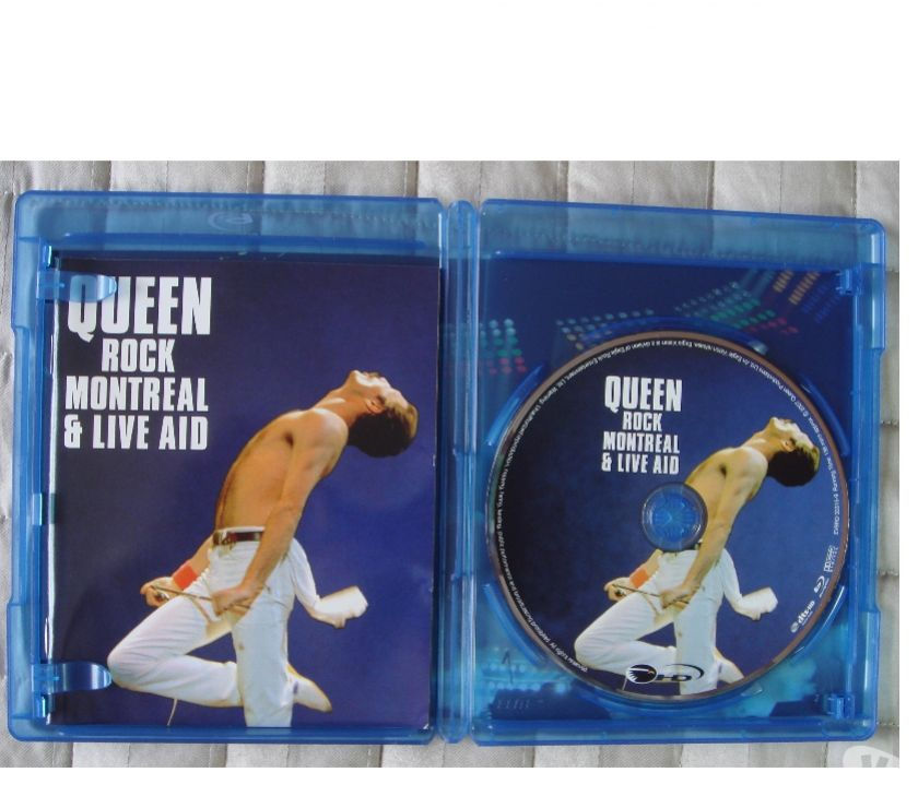 BLU-RAY QUEEN ROCK MONTREAL & LIVE AID