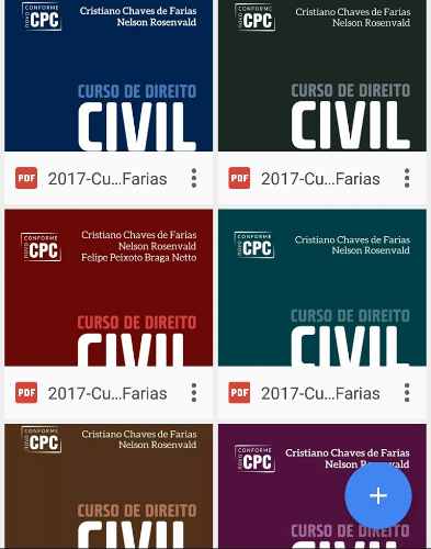 Coleção Direito Civil - Cristiano Chaves - Pdf- Ano 