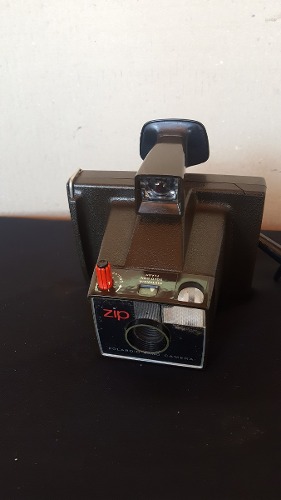 Camera Polaroid Antiga Usa (only Wood)