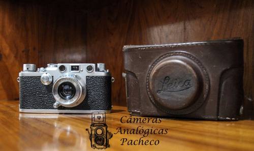 Câmera Leica Iiif Com Case Original