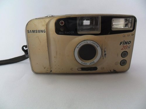 Câmera Máquina Fotográfica Antiga Samsung Fino 20 S