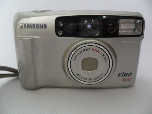 Câmera Máquina Fotográfica Antiga Samsung Fino 800