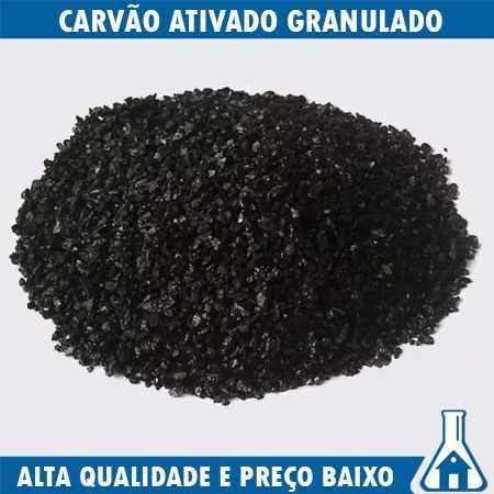 Promoção - Carvão Ativado Granulado 10kgs - Aproveite